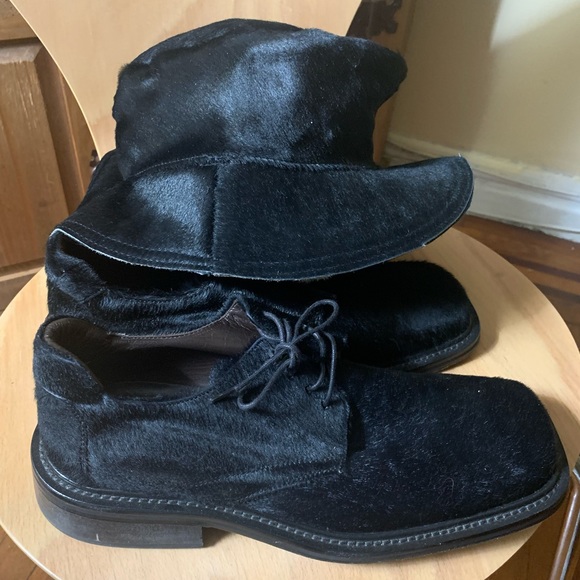 REAL PONY SKIN SHOES VERY NICE TO WEAR OUT ON THE TOWN DA’VINCI (Made in Italy) - Picture 11 of 11